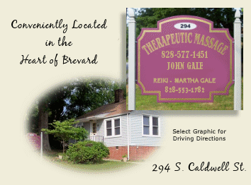 Get Driving Directions to Brevard Therapeutic Massage - Brevard, NC